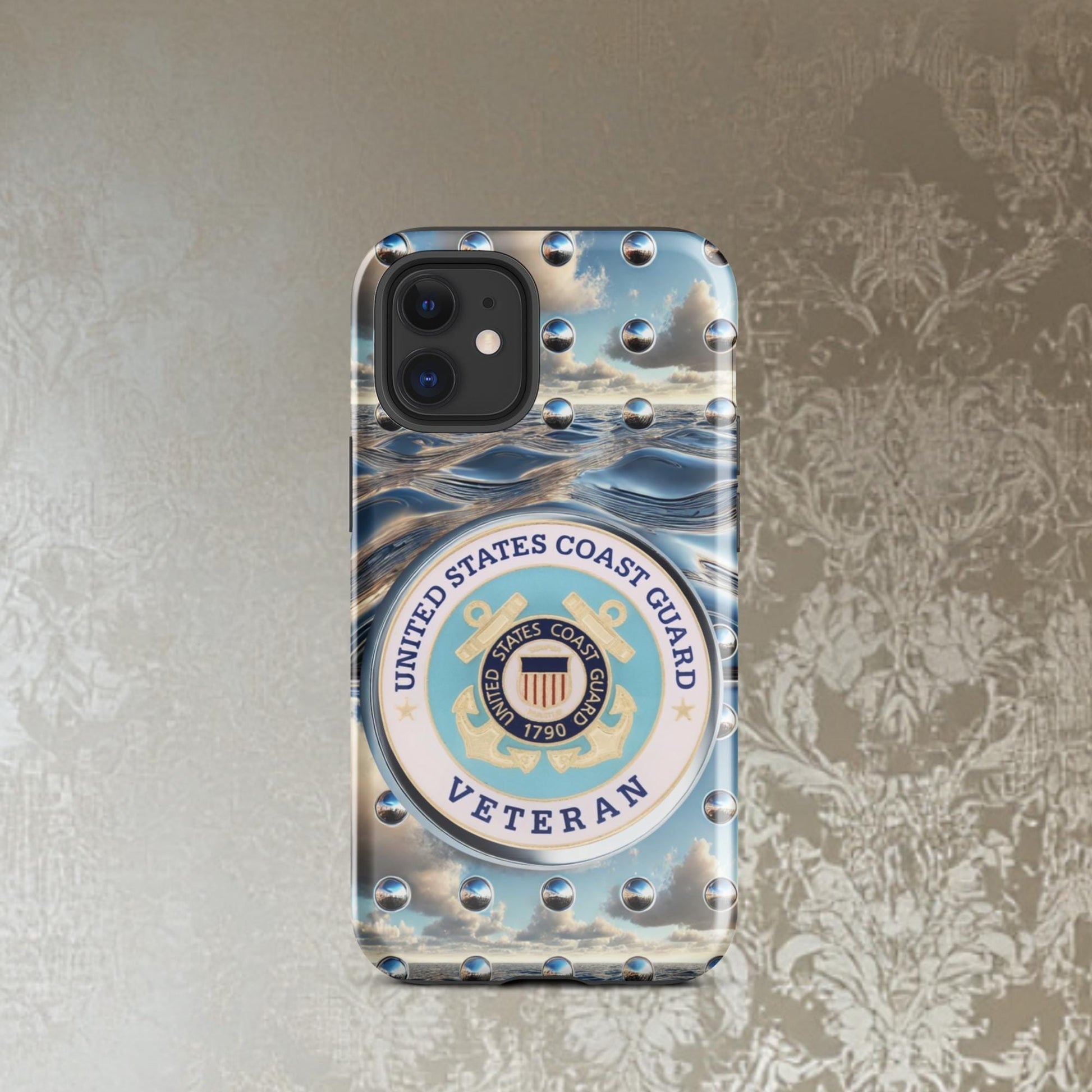 United States Coast Guard phone Case, Veteran iphone Case, military phone caseTough Case for iPhone®