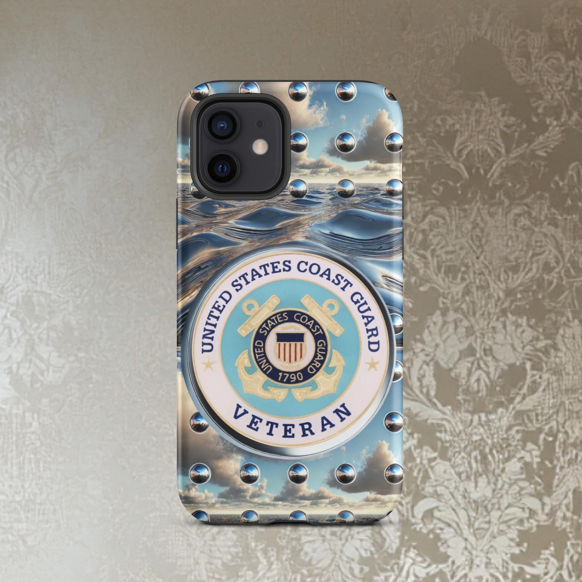 United States Coast Guard phone Case, Veteran iphone Case, military phone caseTough Case for iPhone®