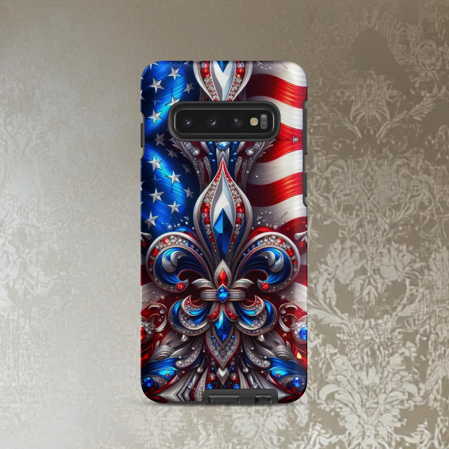 July Fourth Phone case, Patriotic Phone case, American, phone case, New Orleans phone case, Tough case for Samsung®