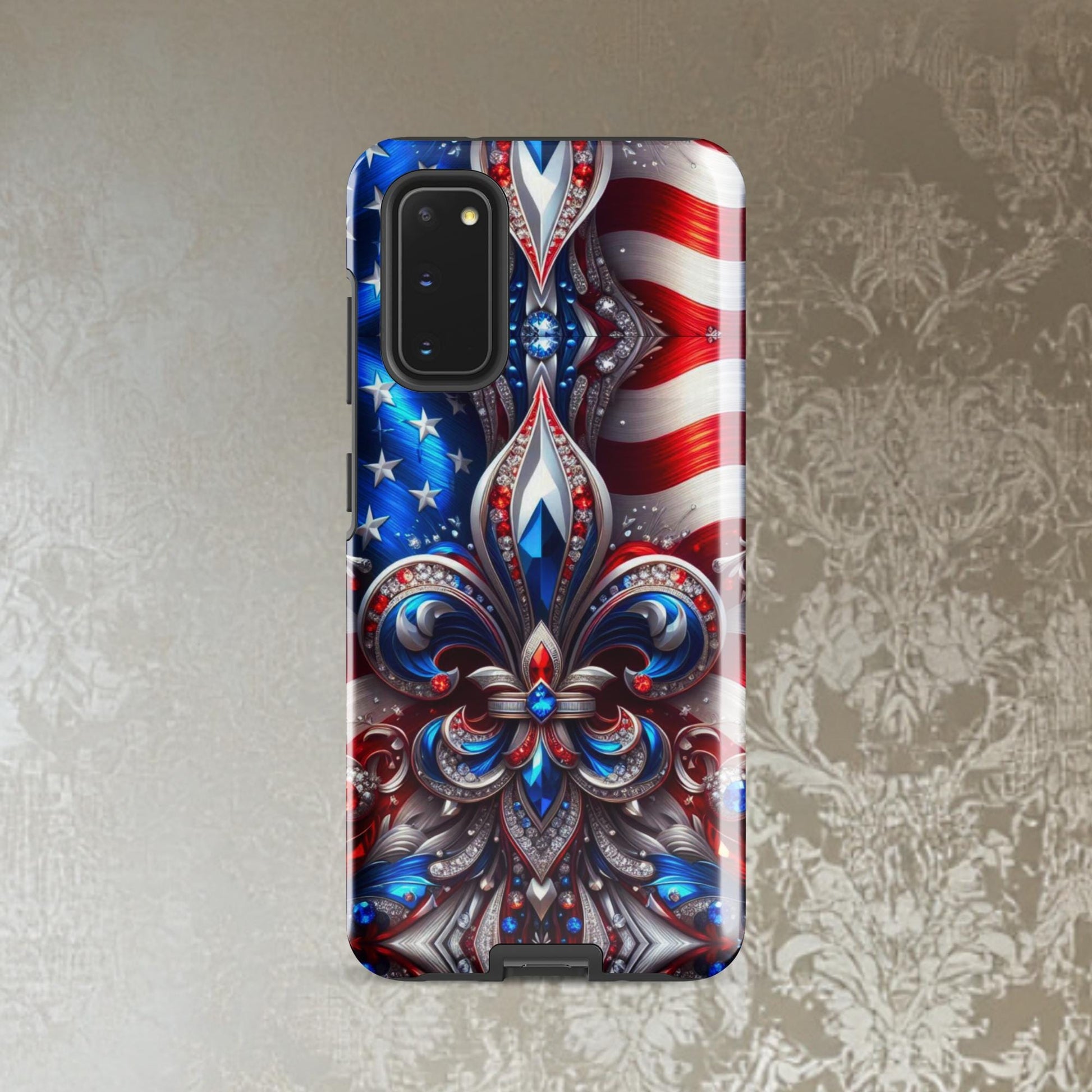 July Fourth Phone case, Patriotic Phone case, American, phone case, New Orleans phone case, Tough case for Samsung®